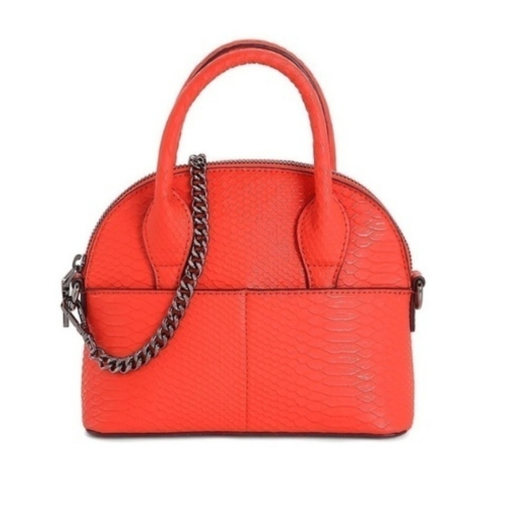 Mix no.6 Feno Orange Crossbody Mini Satchel